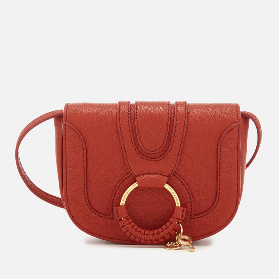 See By Chloé Women's Hana Leather Cross Body Bag - Red Sand