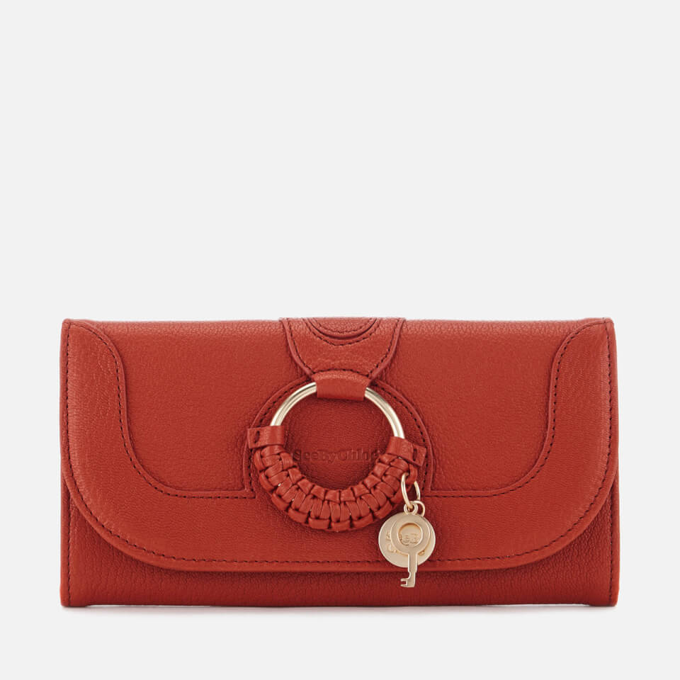 See By Chloé Women's Hana Long Wallet - Red Sand