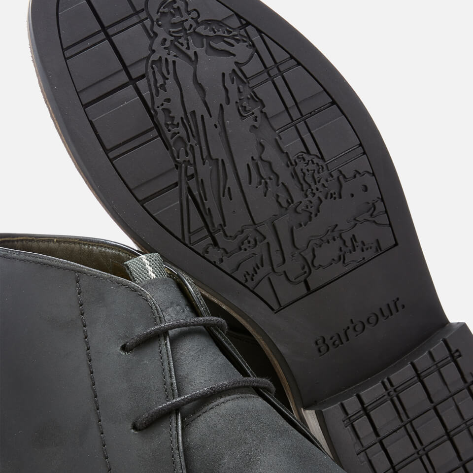 Barbour Men's Readhead Leather Chukka Boots - Black
