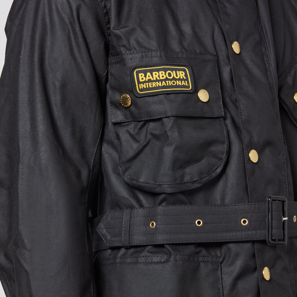 【お気に入り】 Barbour International Men's Original Jacket - Black - 38 ジャケット・アウター