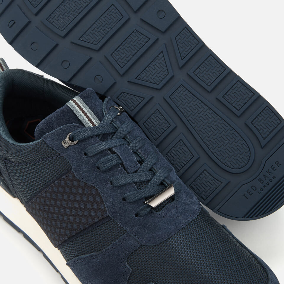Ted Baker Men s Hebey Runner Style Trainers Dark Blue