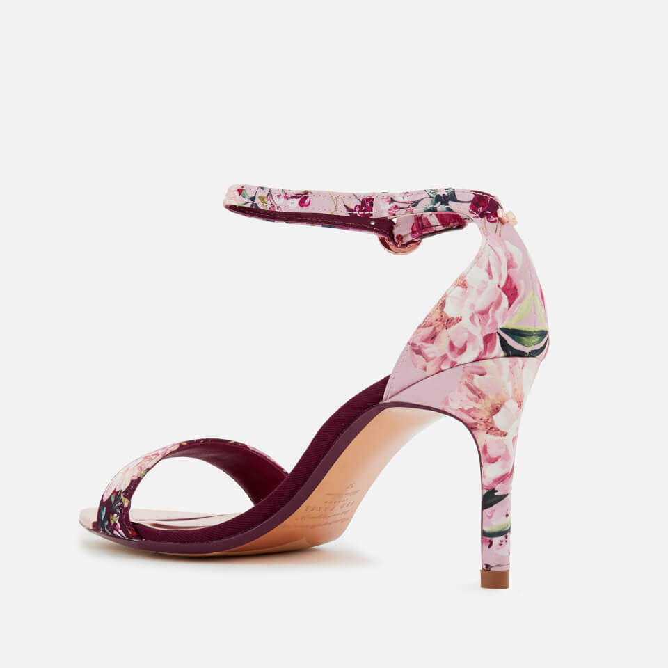 Ted Baker Women's Mylli Barely There Heeled Sandals - Serenity Satin ...