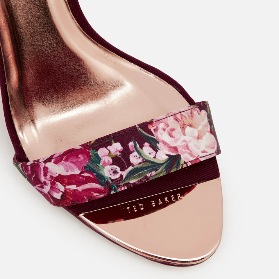 Ted baker london charv floral ankle strap sandal outlet