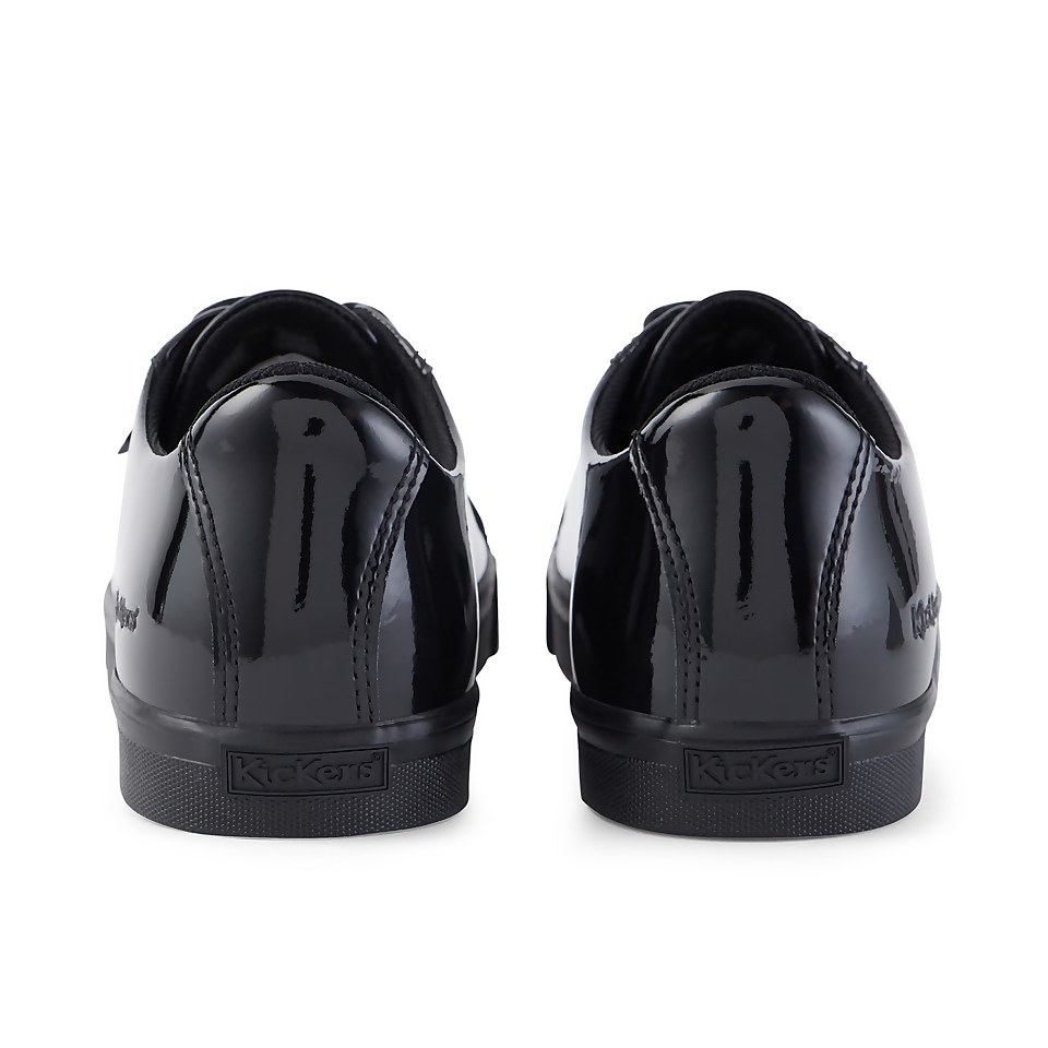 Adult Womens Tovni Lacer With Pink Sole Patent Leather Black