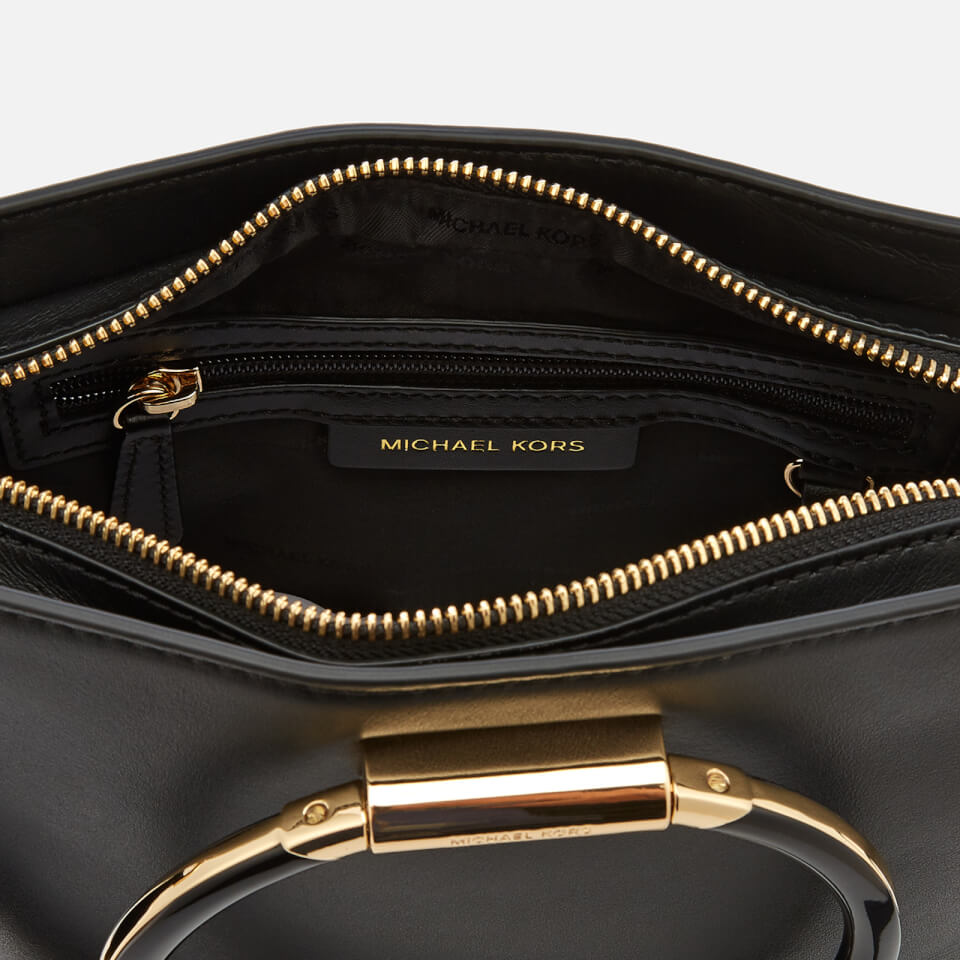 MICHAEL MICHAEL KORS Women's Herron Medium Bucket Bag - Black