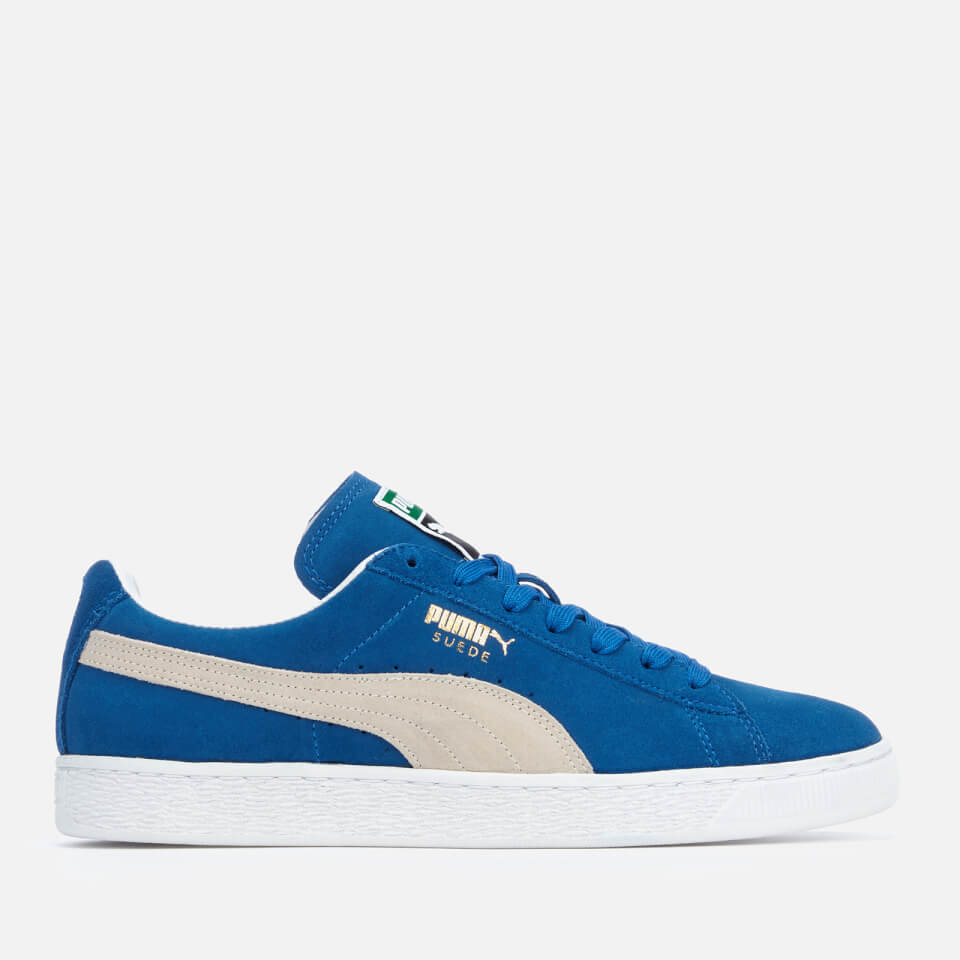 Puma Men s Suede Classic Trainers Olympian Blue White Allsole