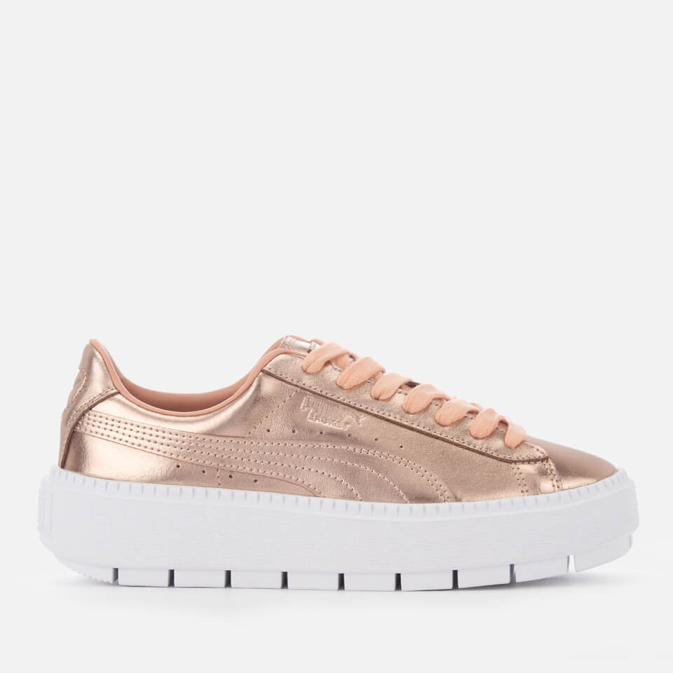 Puma basket platform trace luxe outlet