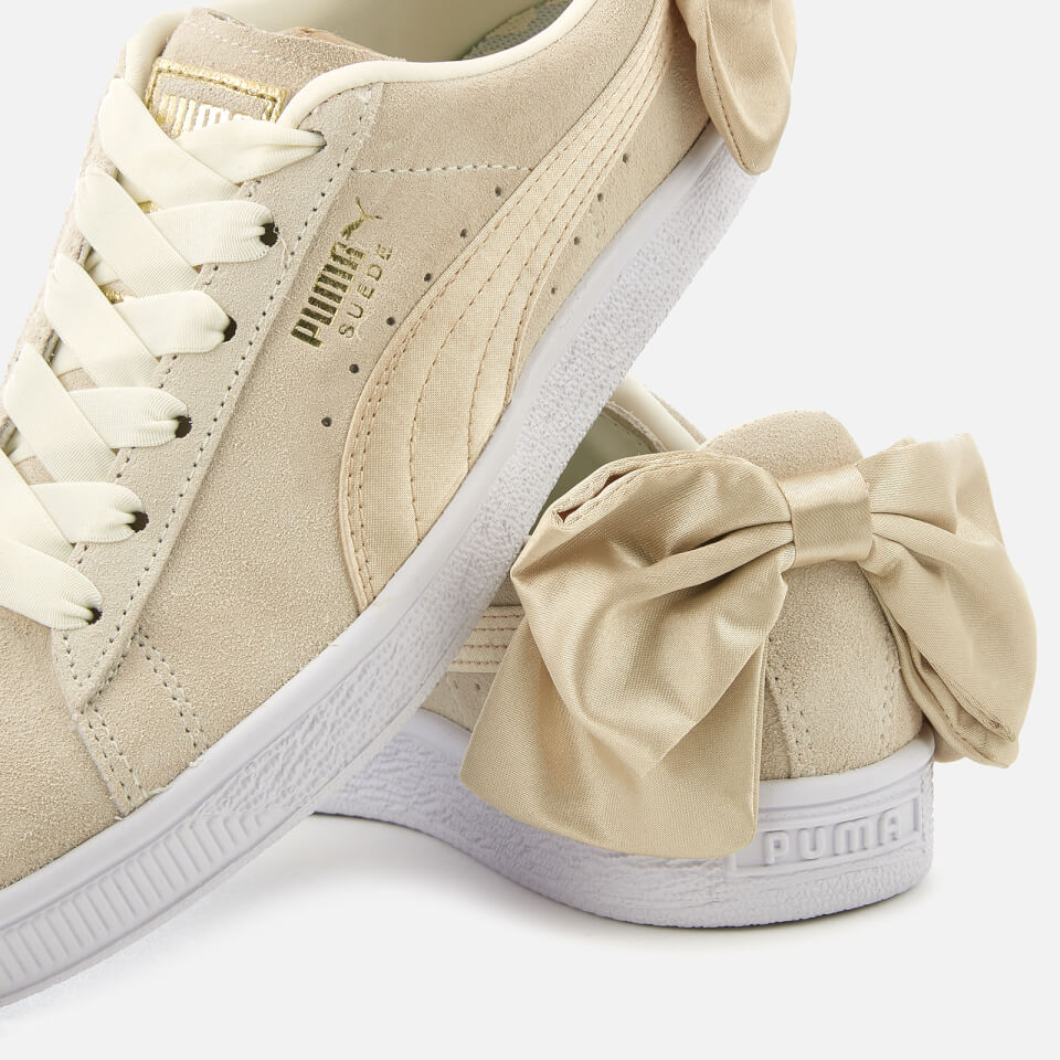 Suede bow varsity puma online