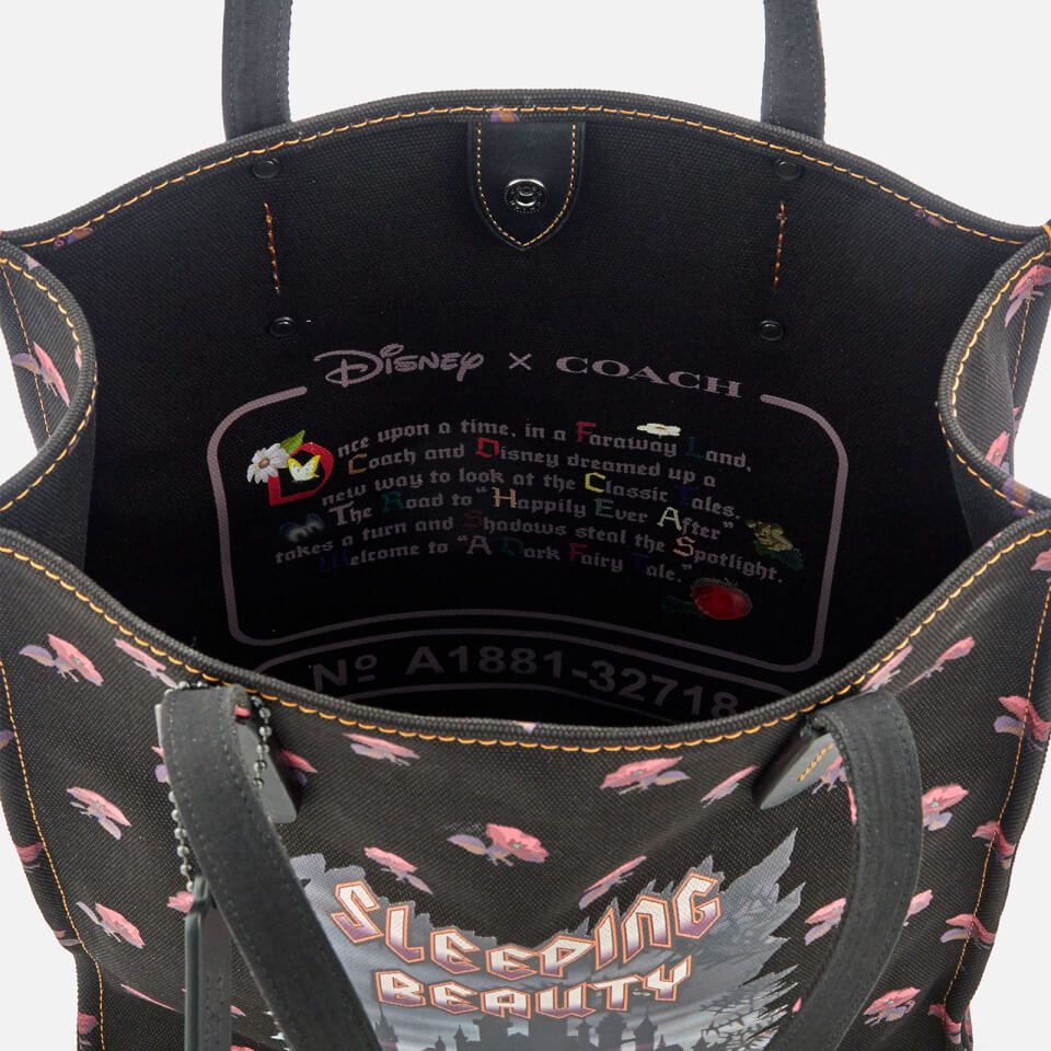 Coach 1941 Women's Disney X Coach Sleeping Beauty Tote Bag - Black