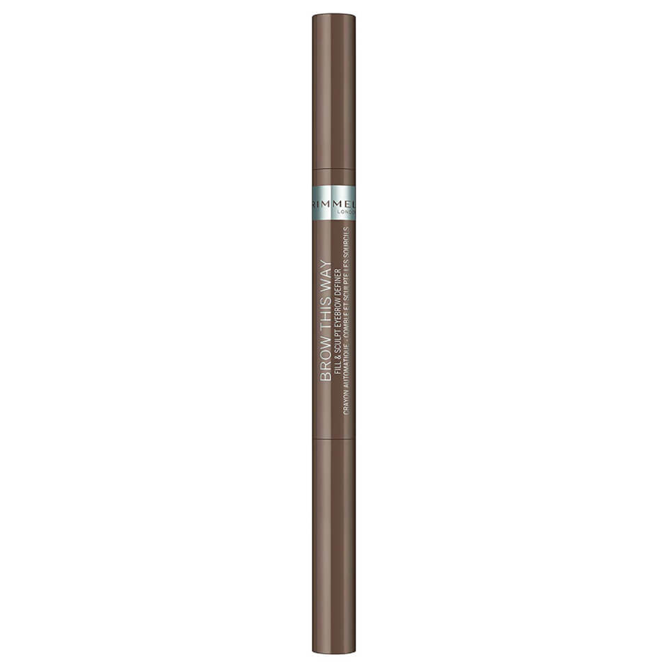 Rimmel Brow This Way Fill and Sculpt Eyebrow Definer 0.25g - Blonde