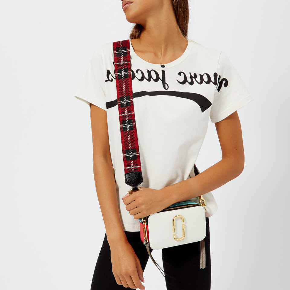 Marc Jacobs Women's Snapshot Cross Body Bag - Porcelain