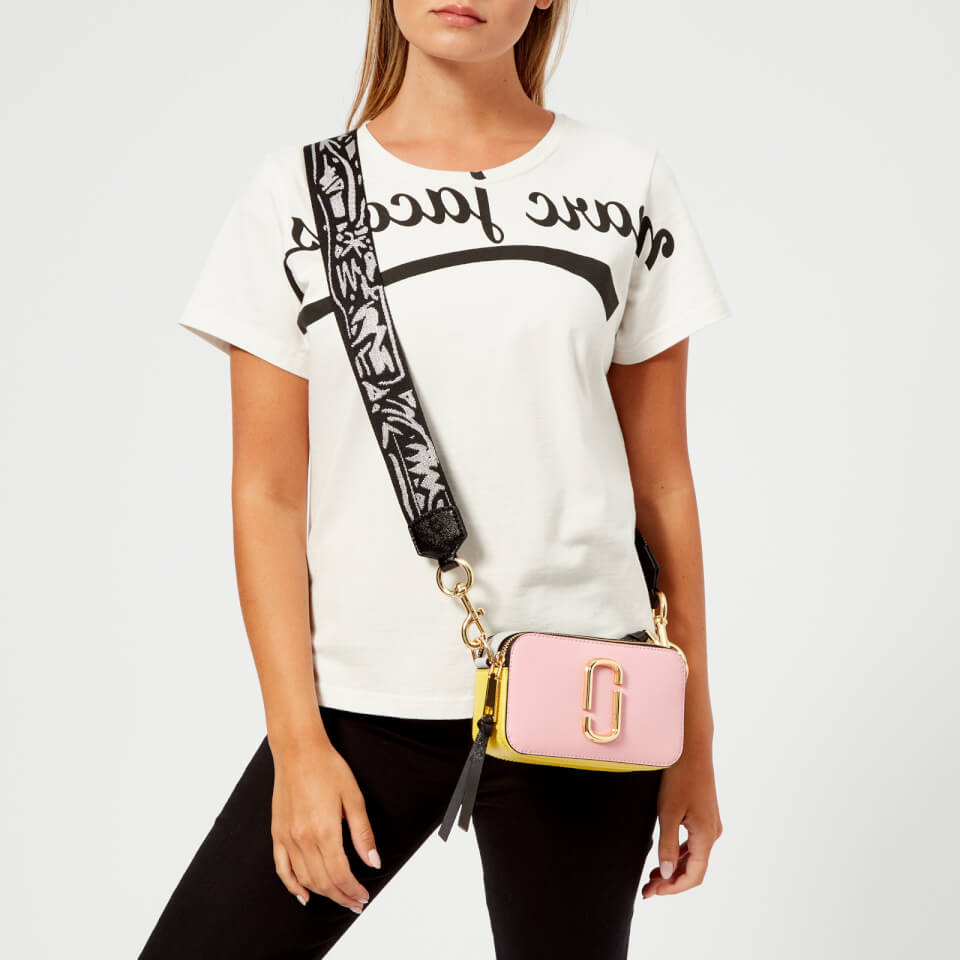 Marc Jacobs Women's Snapshot Cross Body Bag - Baby Pink