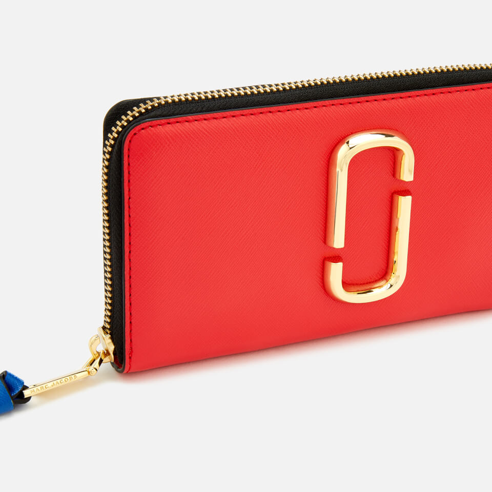 Marc Jacobs Women's Snapshot Continental Wallet - Poppy Red