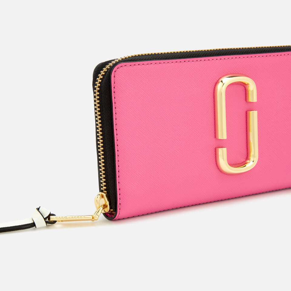 Marc Jacobs Women's Snapshot Continental Wallet - Vivid Pink