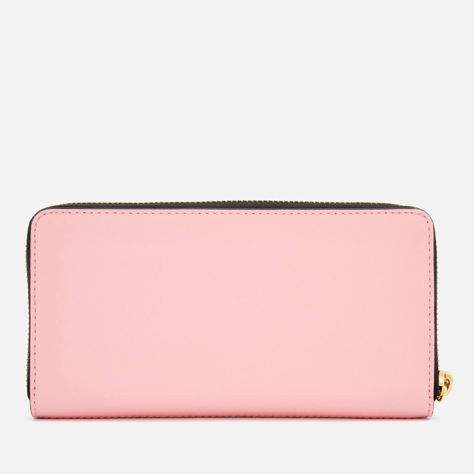 Marc Jacobs Women's Snapshot Continental Wallet - Black/Baby Pink