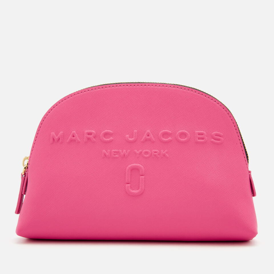 Marc Jacobs Women's Logo Dome Cosmetic Bag - Vivid Pink