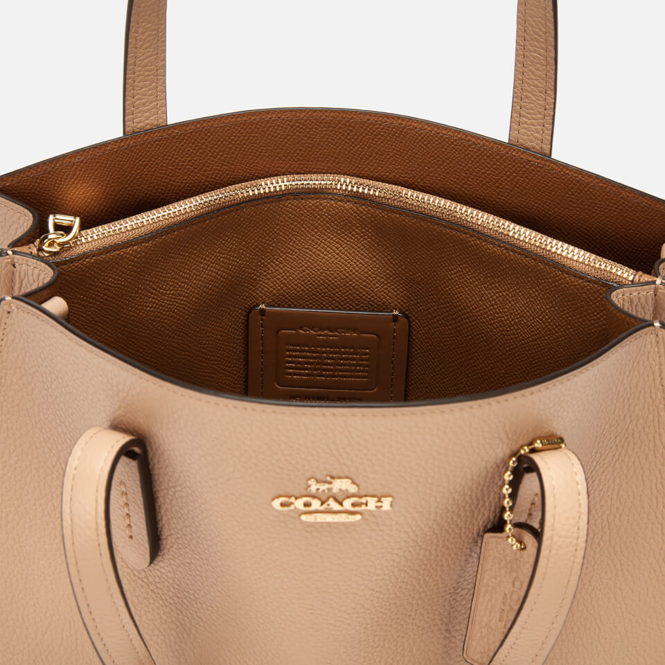 Coach Women's Polished Pebble Leather Charlie 28 Carryall - Beechwood