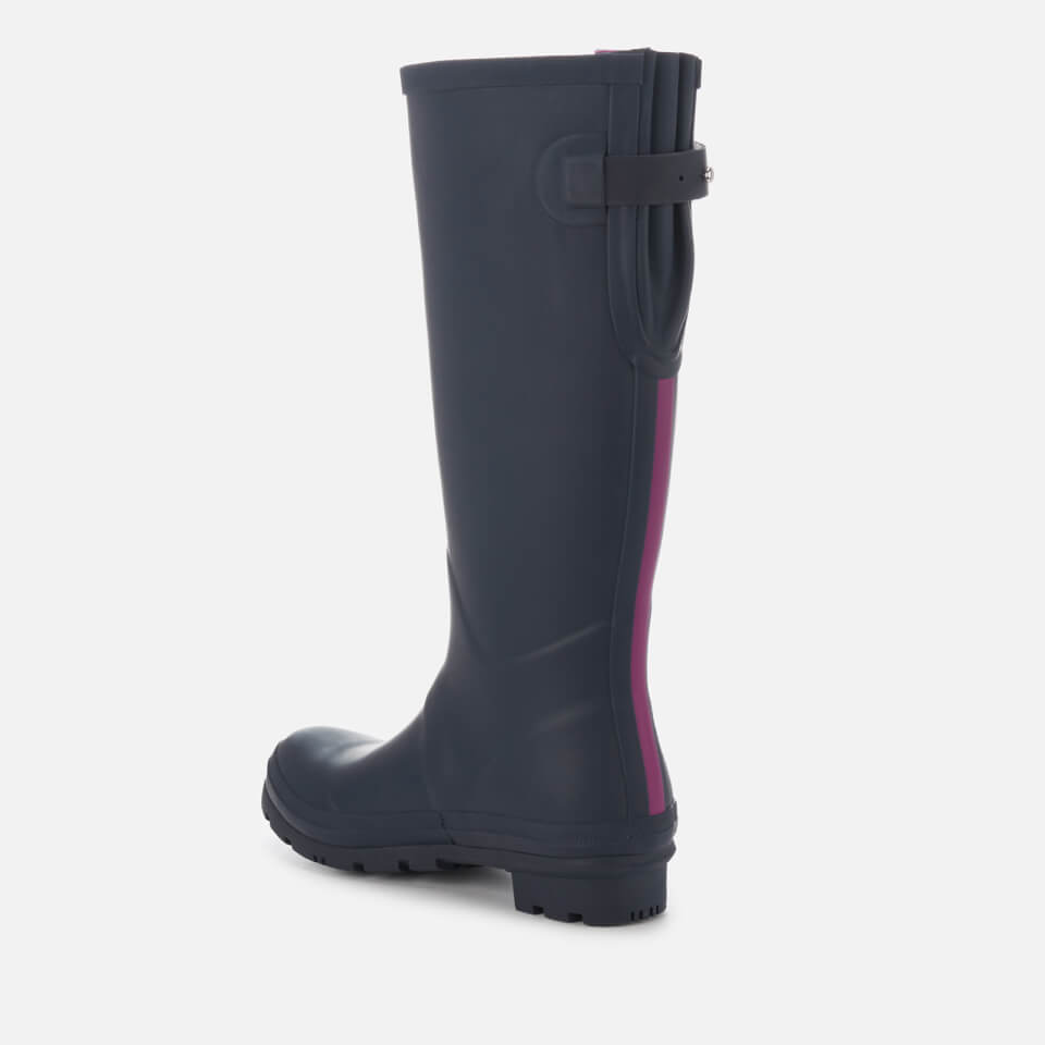 Joules Women s Field Back Adjustable Tall Wellies French Navy Allsole
