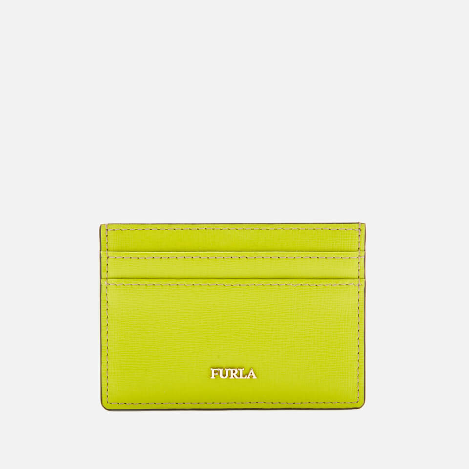 Furla Women's Babylon Small Credit Card Case - Green