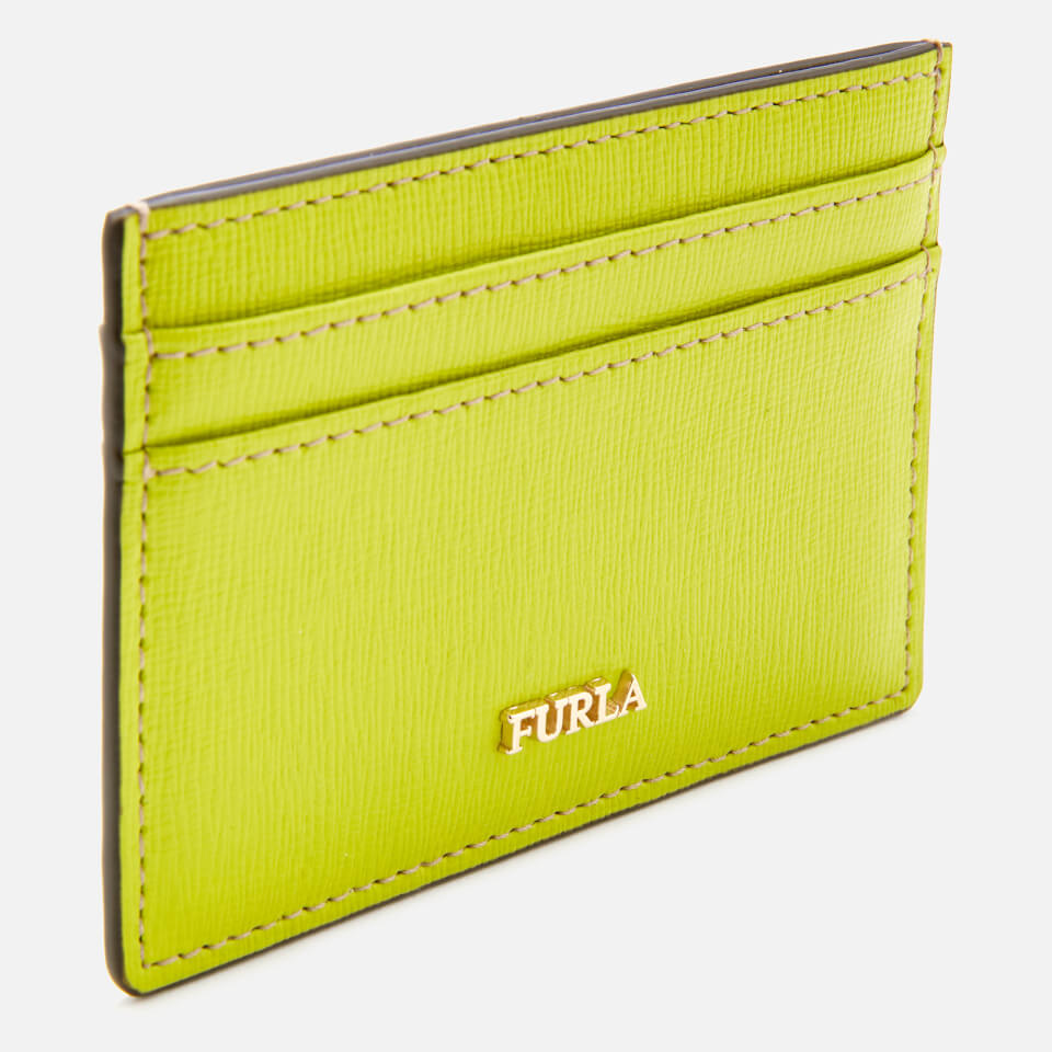 Furla Women's Babylon Small Credit Card Case - Green