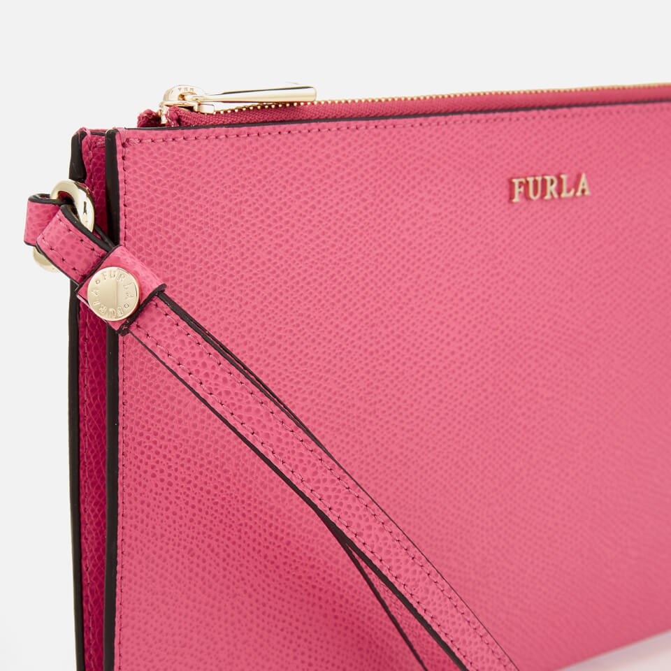 Furla Women's Babylon Extra Large Envelope Clutch Bag - Pink