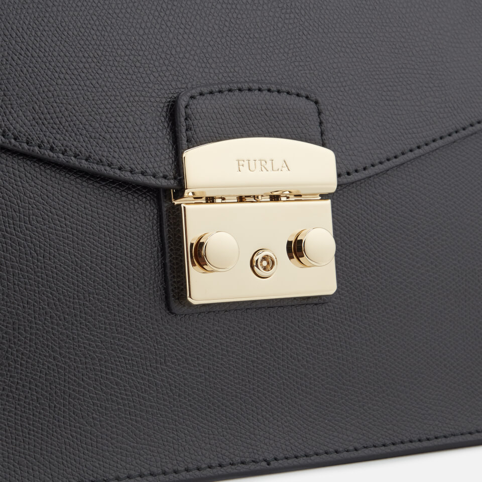 Furla Women's Metropolis Medium Top Handle Bag - Black