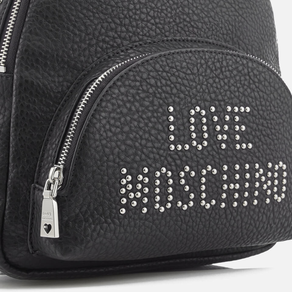Love Moschino Women's Logo Backpack - Black