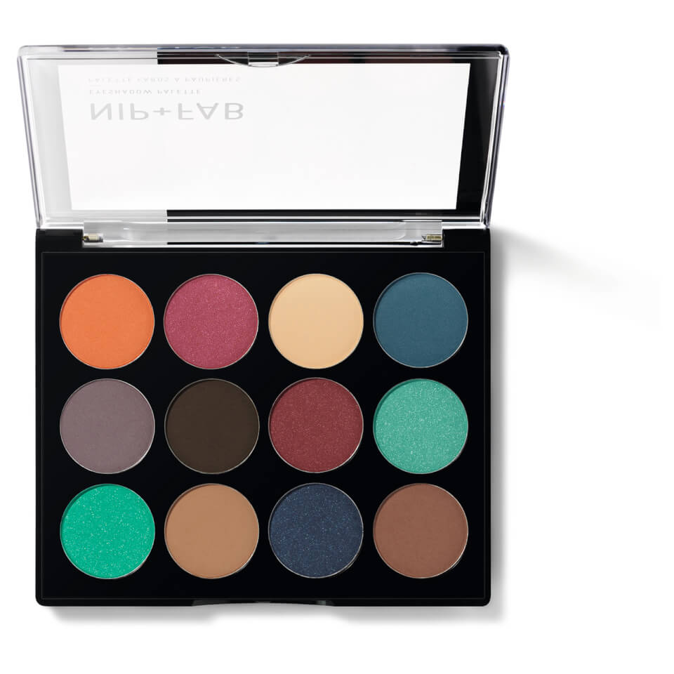 NIP+FAB Make Up Eyeshadow Palette - Jewel 12g