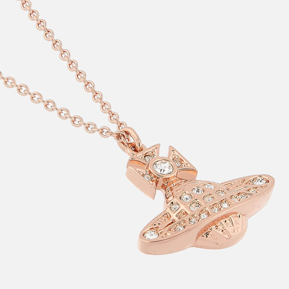 Vivienne Westwood Women's Mini Bas Relief Pendant - Pink Gold