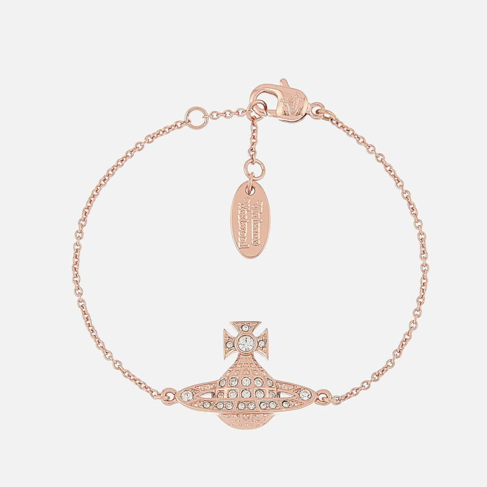 Vivienne Westwood Women's Mini Bas Relief Bracelet - Pink Gold