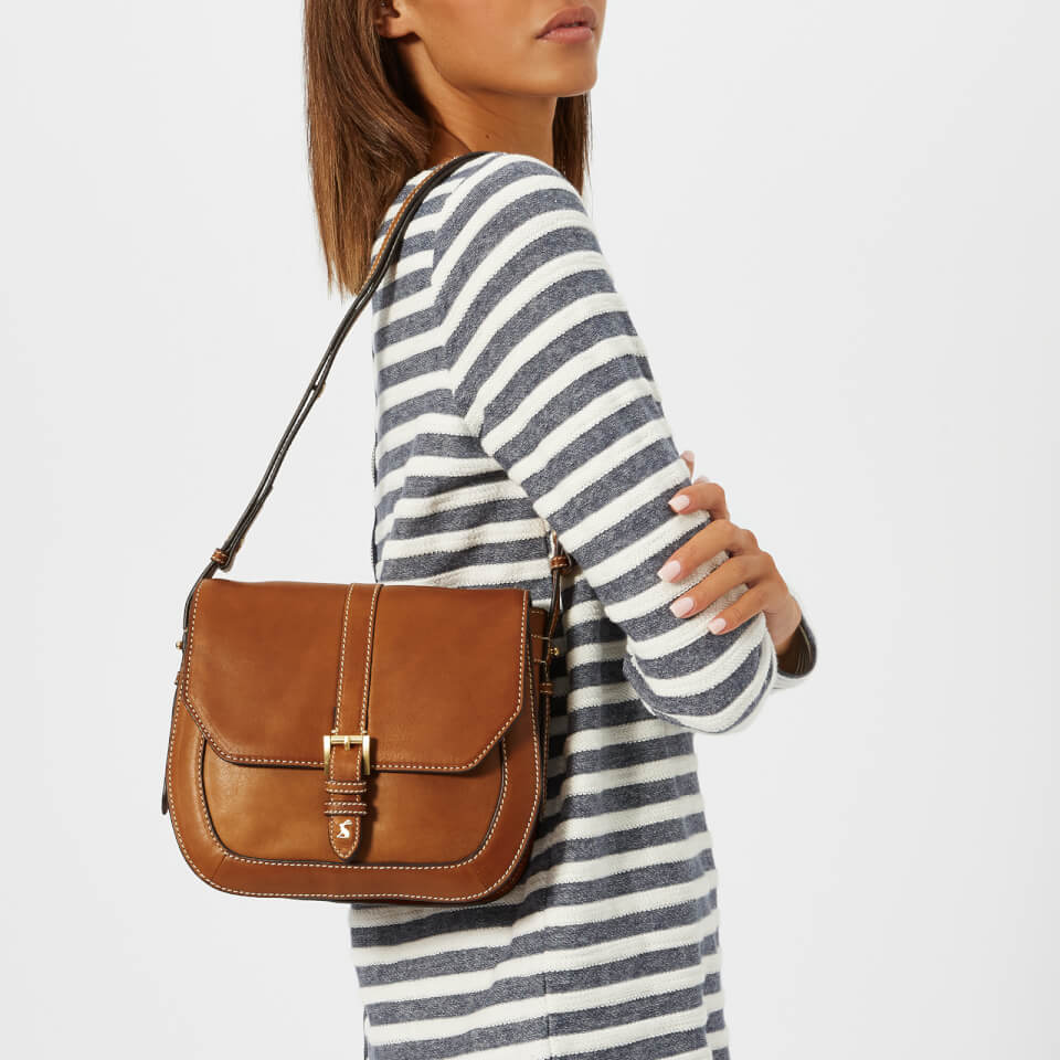 Joules Women's Saddle Leather Bag - Tan