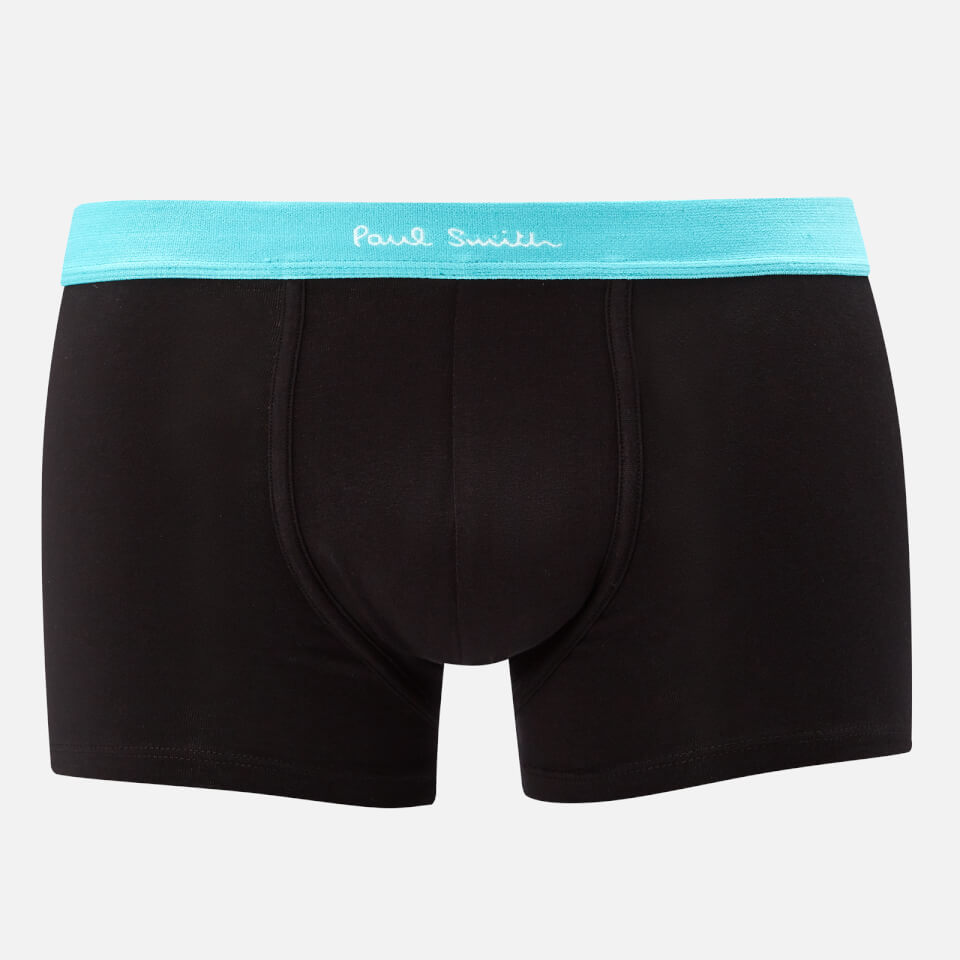Paul Smith Men's 3 Pack Trunk Boxer Shorts - Black/Multi
