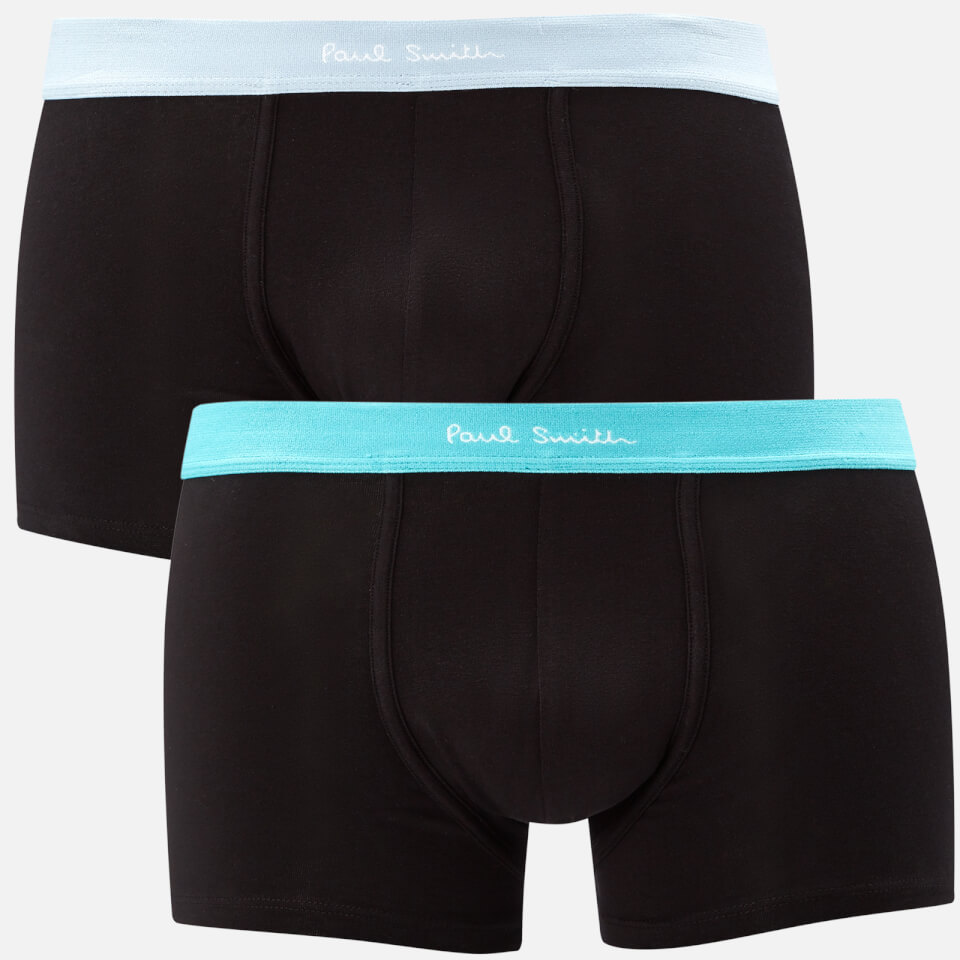 Paul Smith Men's 3 Pack Trunk Boxer Shorts - Black/Multi