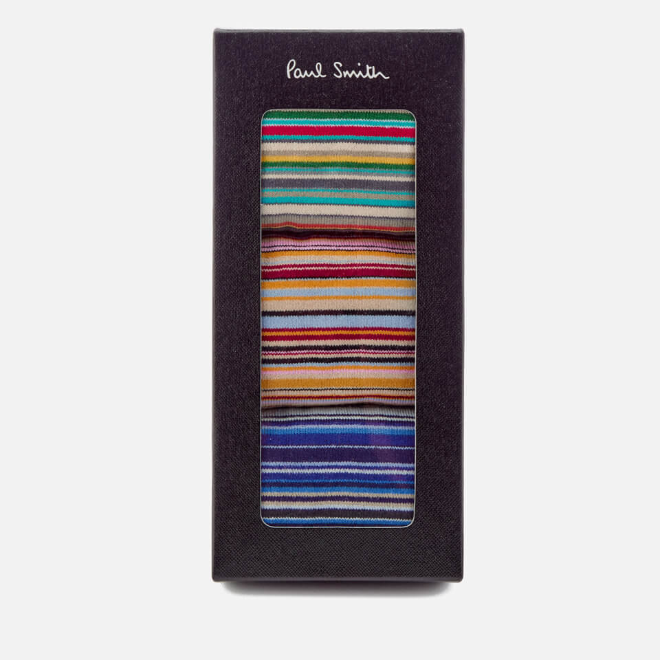 PS Paul Smith Men's Sock Pack - Multi Stripe