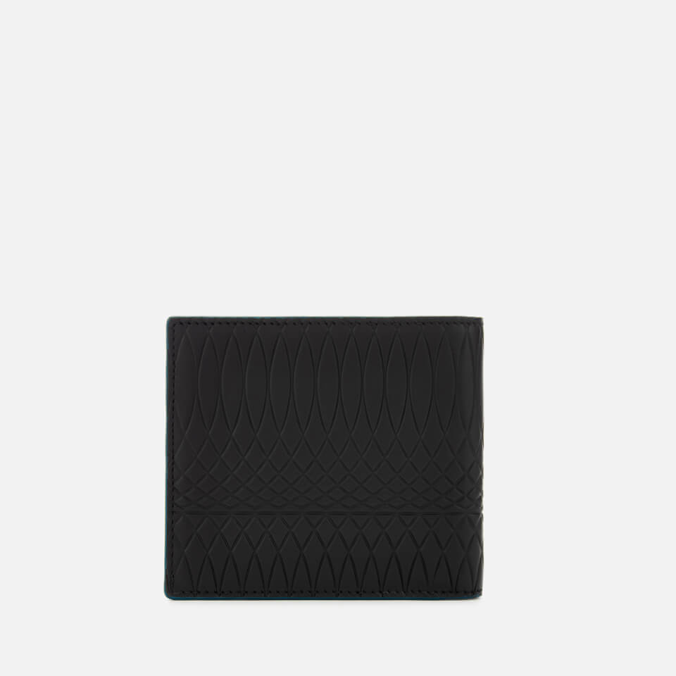 Paul Smith Men's Patterned Billfold Wallet - Black