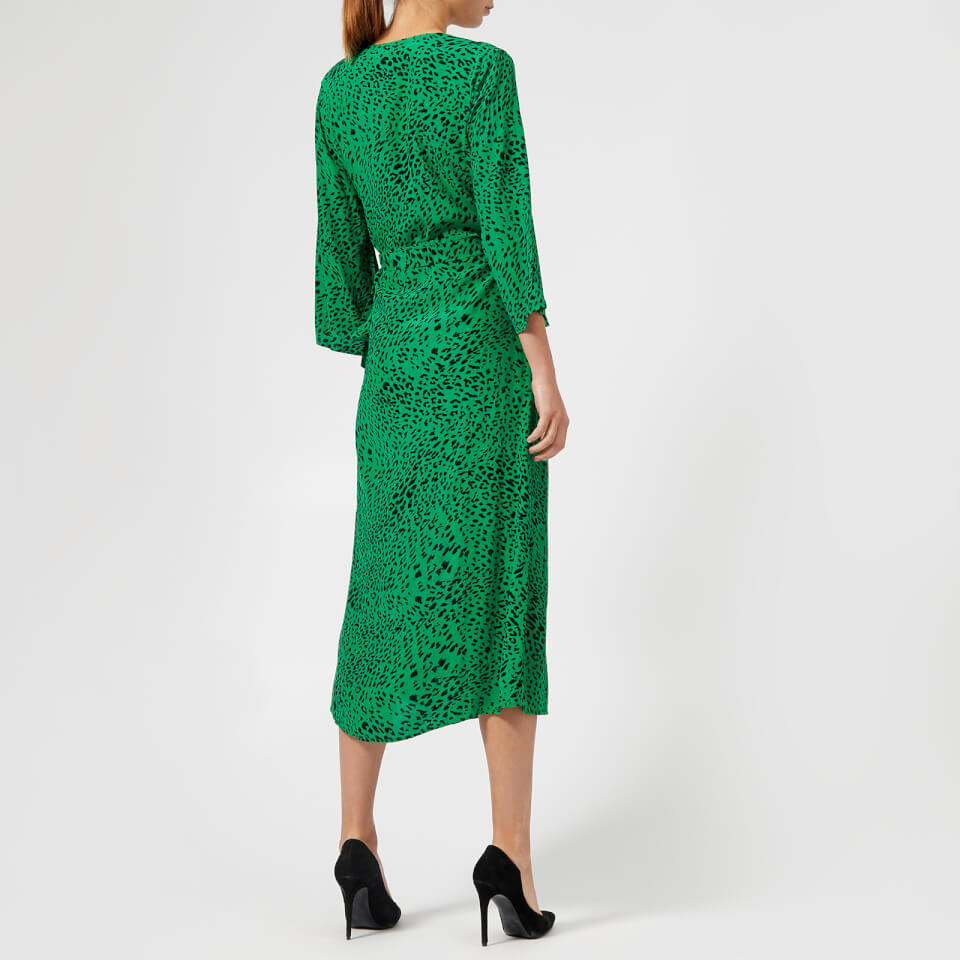 Gestuz Women s Loui Dress Green Leopard Coggles
