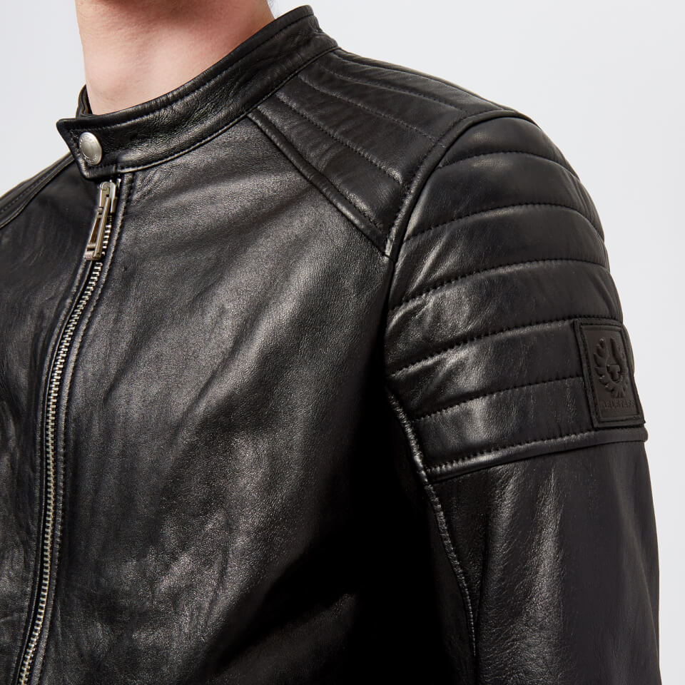 Belstaff Men s Northcott Leather Jacket Black Coggles