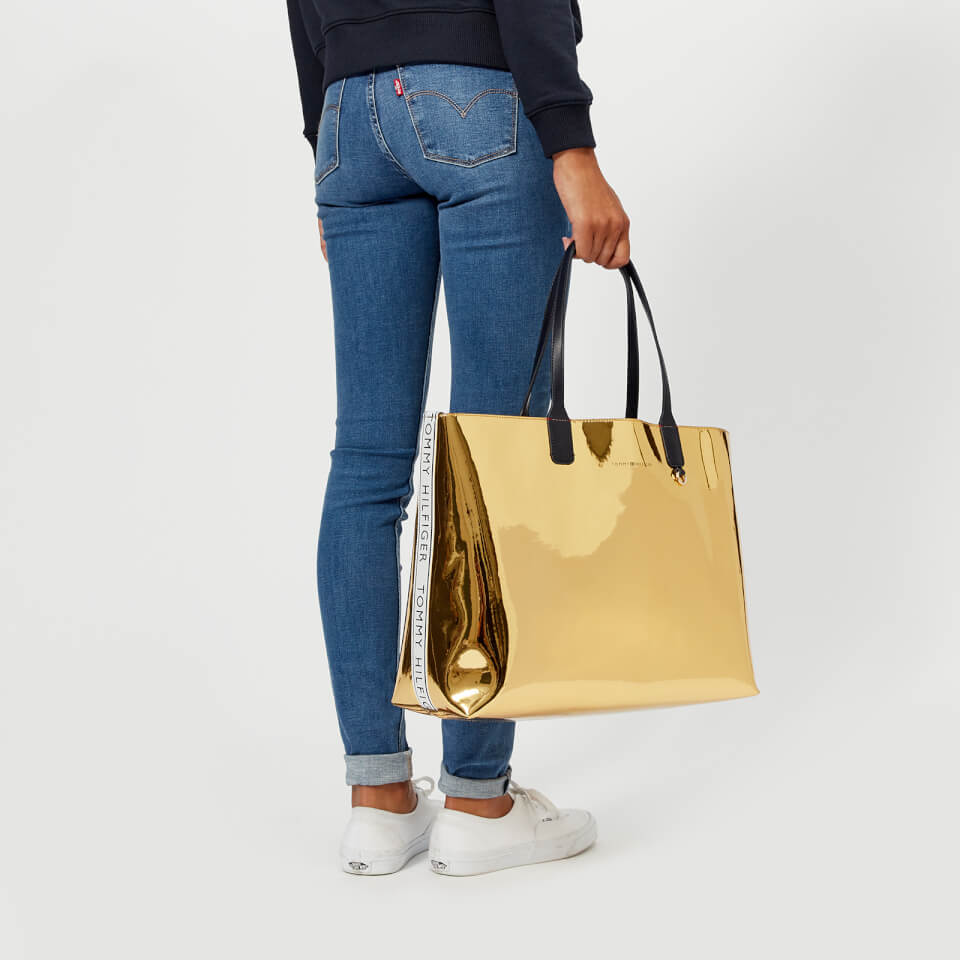 Tommy Hilfiger Women's Iconic Tommy Tote Bag - Metallic