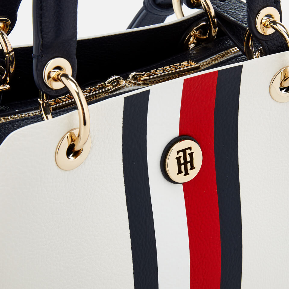 Tommy Hilfiger Women's Core Medium Satchel - White