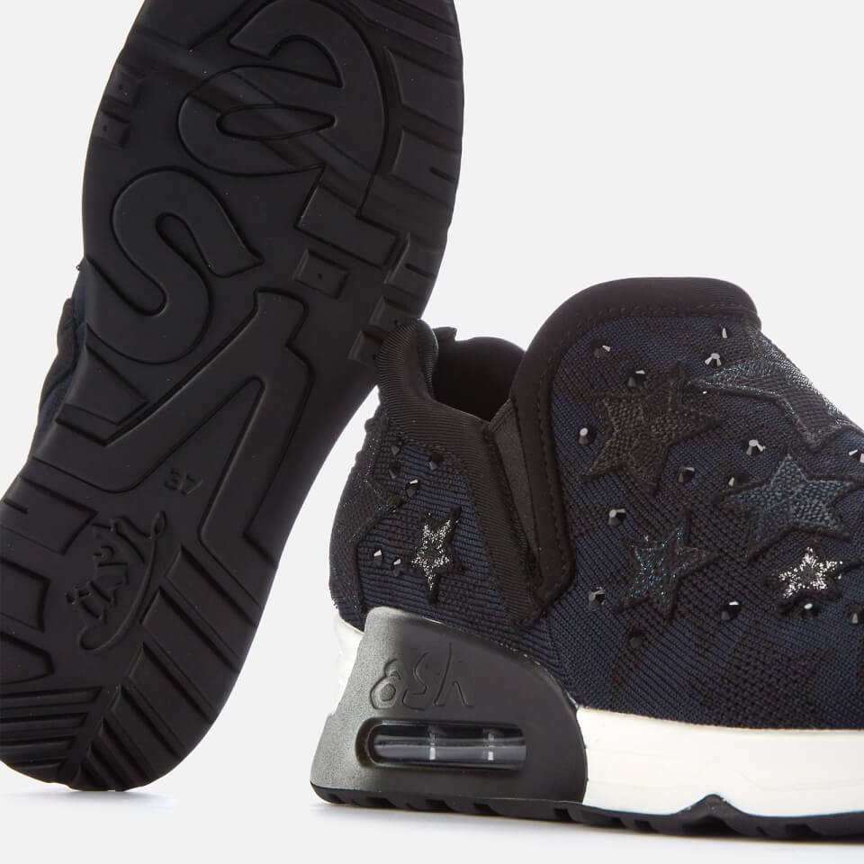 Ash Women's Lifting Star Trainers - Black/Midnight | Allsole