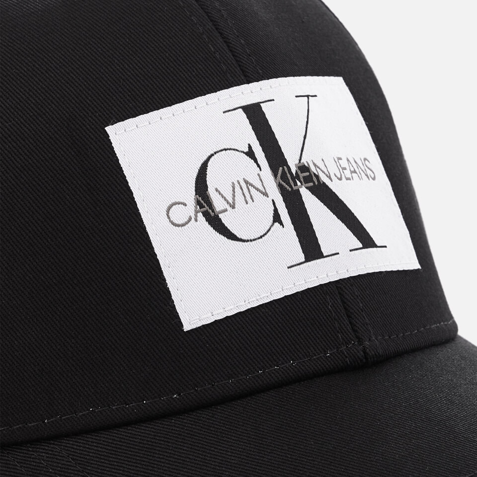 Calvin Klein Women's J Monogram Baseball Cap - Black