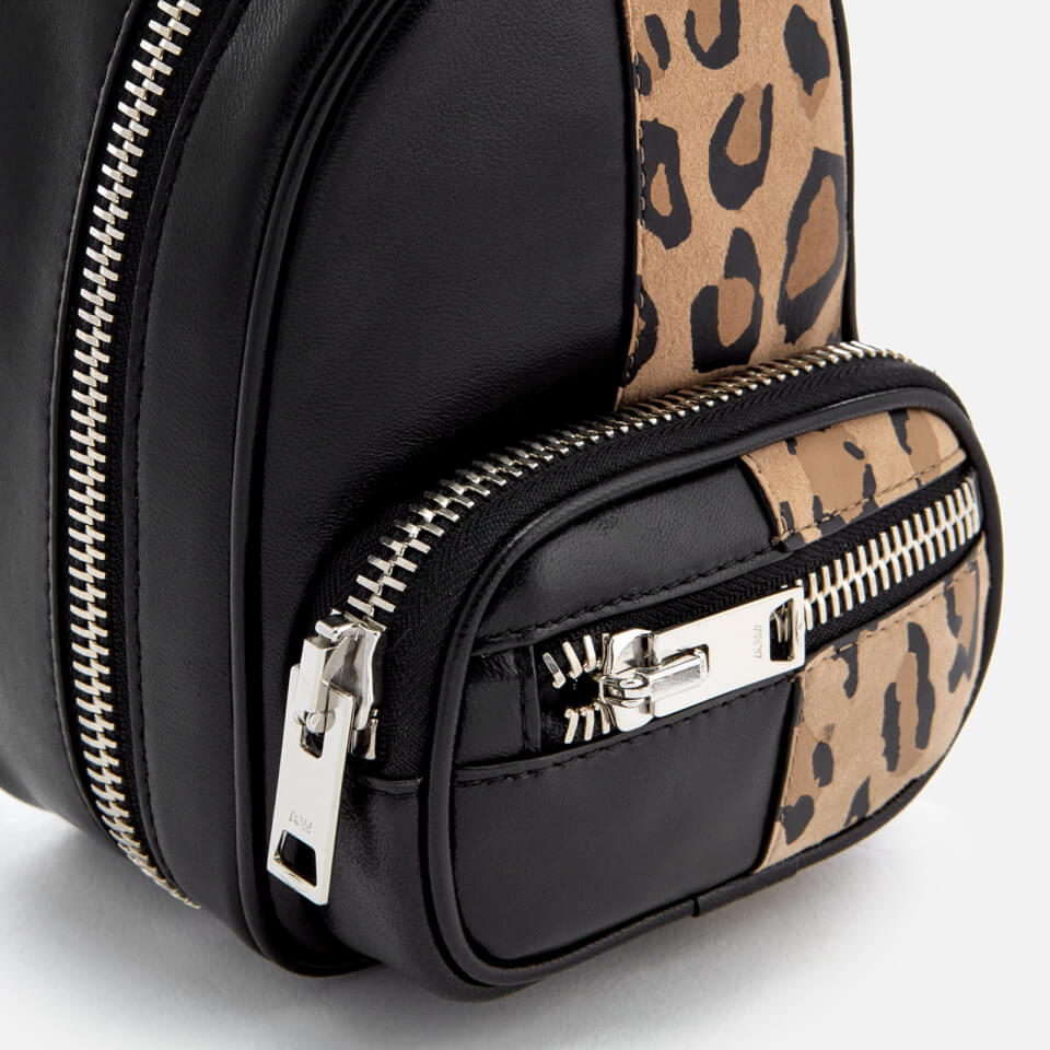 Alexander Wang Women's Attica Soft Mini Suede/Leather Backpack - Leopard