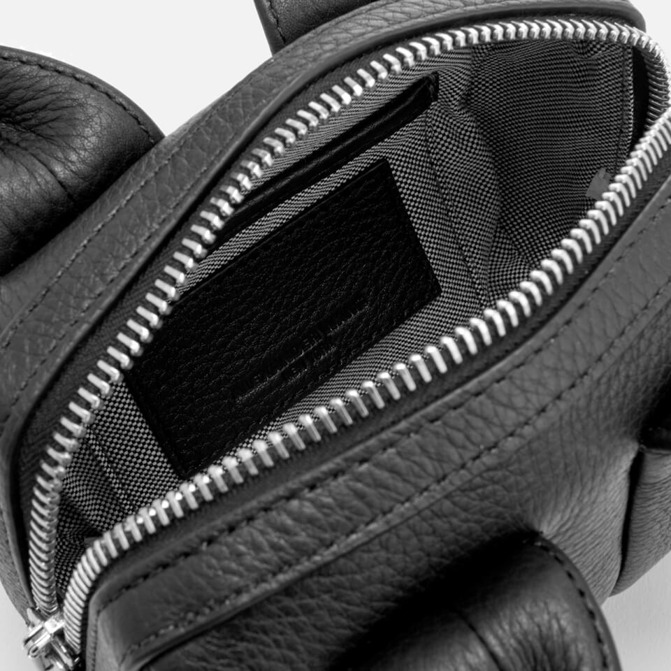 Alexander Wang Women's Baby Rockie Soft Pebble Leather Cross Body Bag - Black