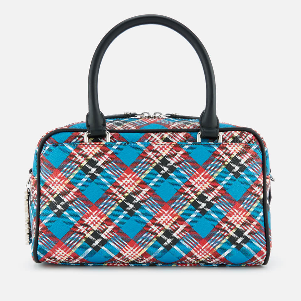 Vivienne Westwood Women's Shuka Tartan Handbag - Navy