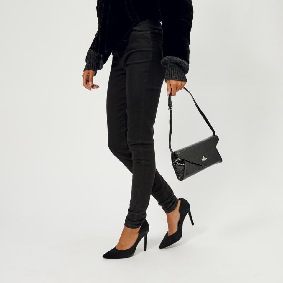 Vivienne Westwood Women's Lisa Envelope Clutch Bag - Black