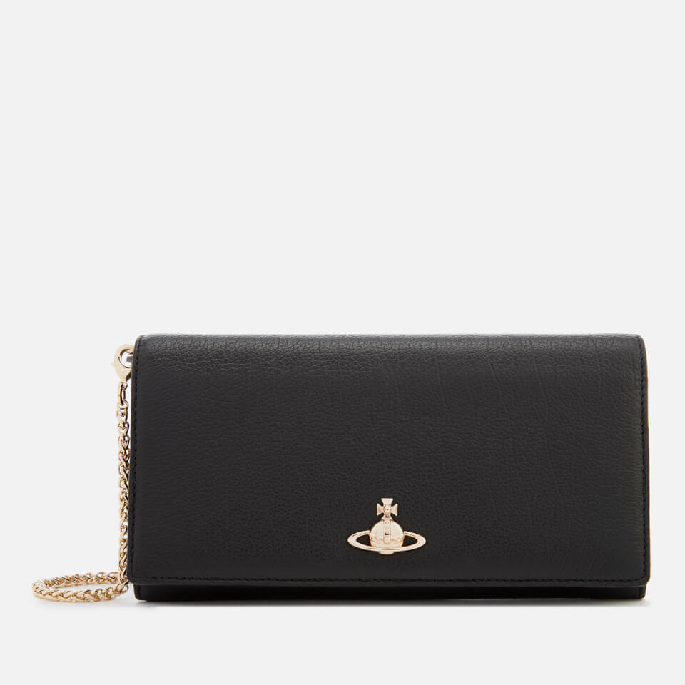 Vivienne Westwood Women's Balmoral Long Wallet with Chain - Black