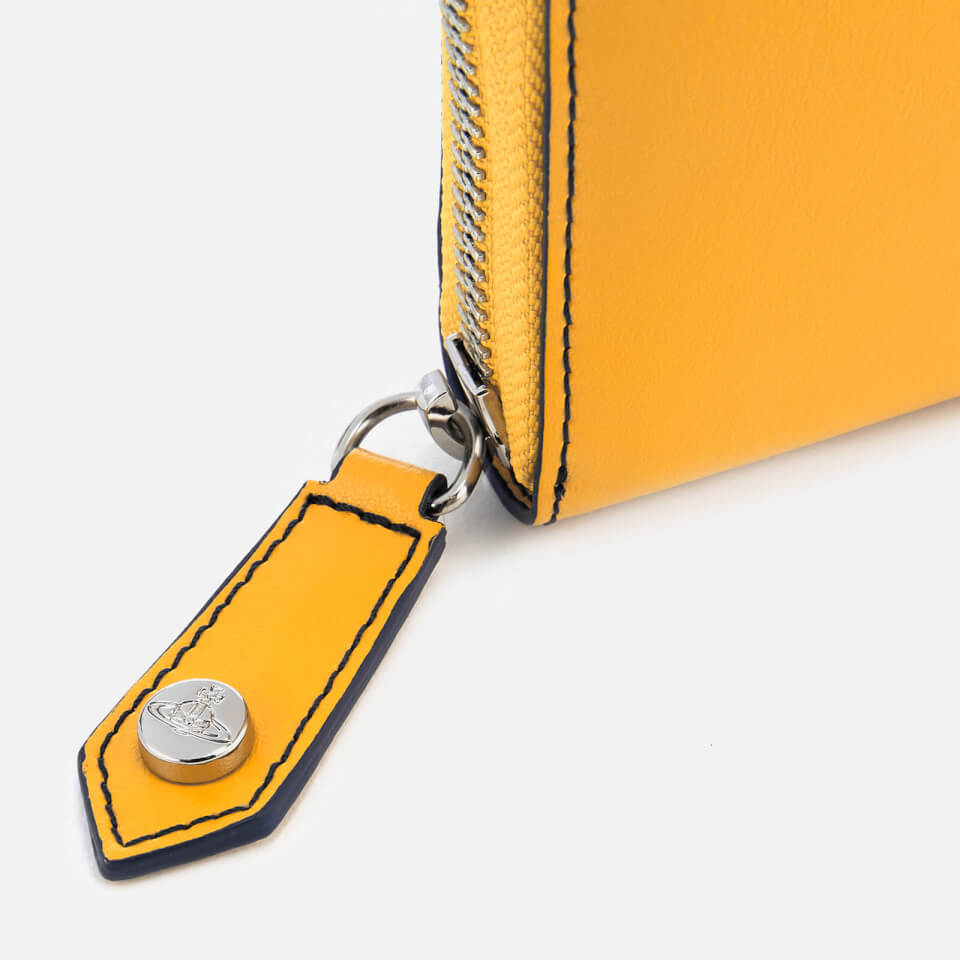 Vivienne Westwood Women's Matilda Zip Round Wallet - Yellow