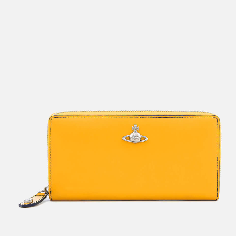 Vivienne Westwood Women's Matilda Zip Round Wallet - Yellow