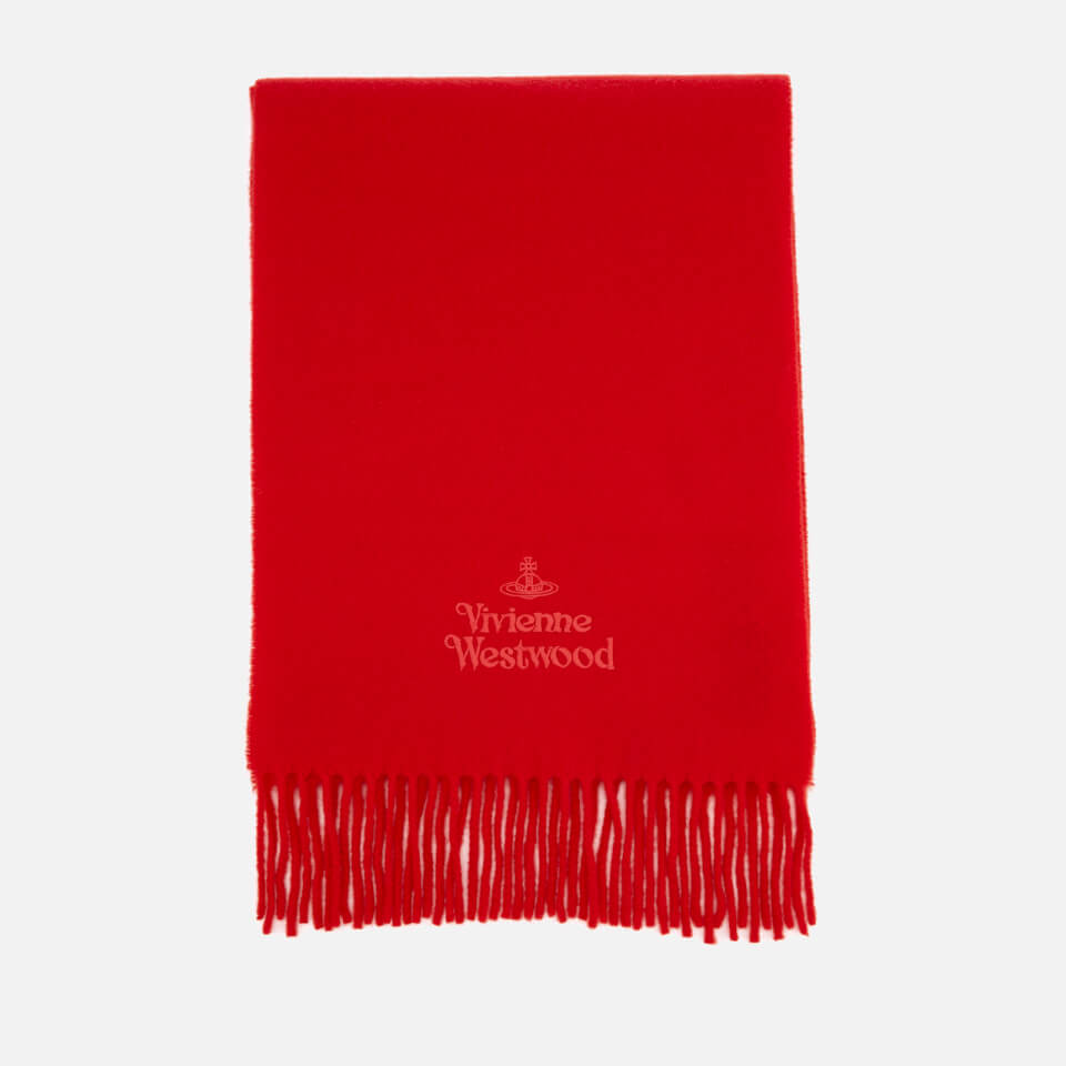 Vivienne Westwood Women's Wool Scarf - Red