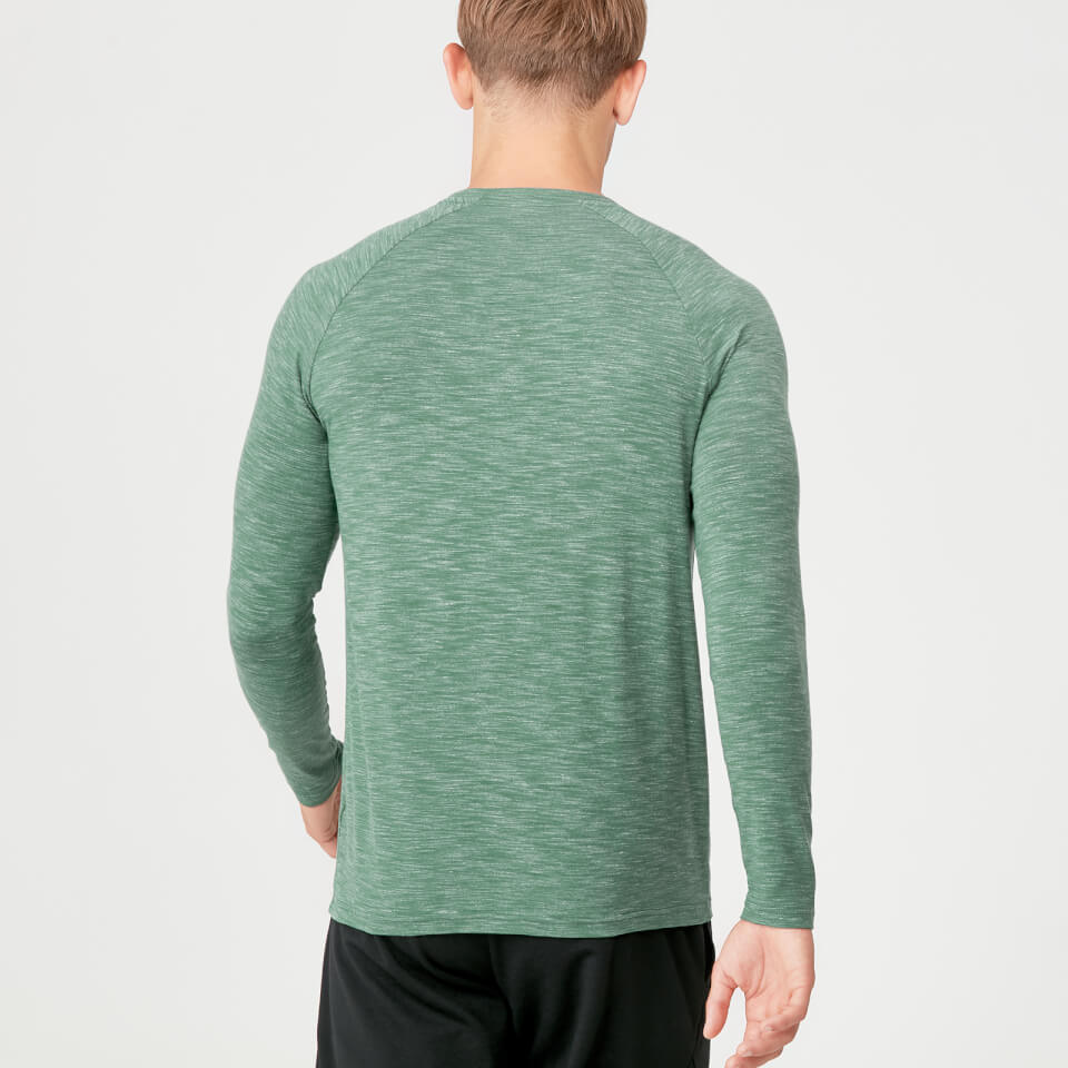MP Performance Long Sleeve T-Shirt - Dark Green Marl - S